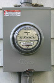 Home Electric Meter with no disconnect