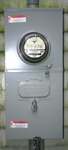 Home Electric Meter with Disconnect
